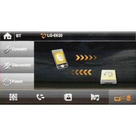 TOYOTA RAV 4 Media Station Led Digitale 7'' Bluetooth Modulo GPS integrato per sistema di navigazione Phonocar