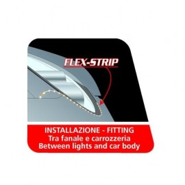 Flex Strip 2 x 50 cm 12V Rosso
