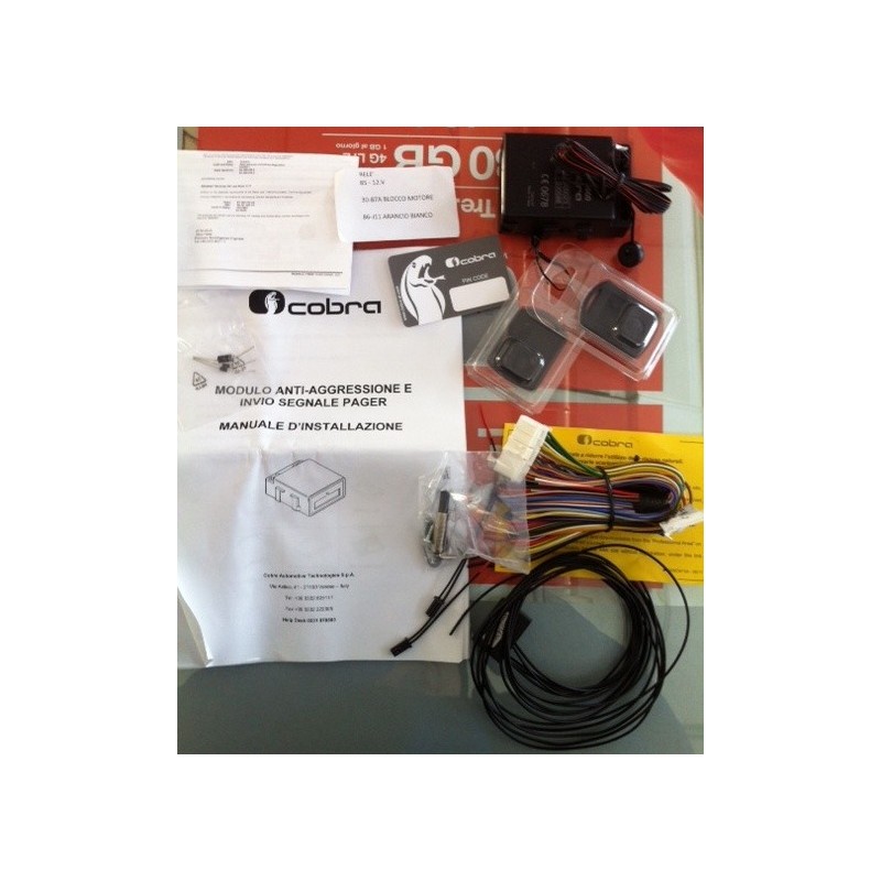 Cobra Modulo anti-aggressione e invio segnale Pager