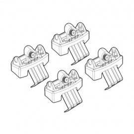 Kit Attacco Barre Portatutto C249 - LAMPA