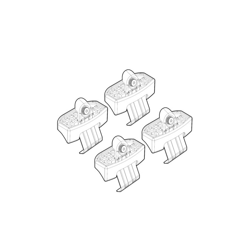 Kit Attacco Barre Portatutto C253 - LAMPA