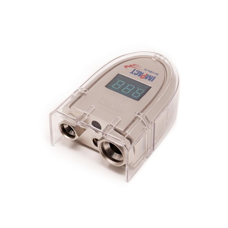 Morsetto Batteria con Voltmetro, Cavo In 1x50mm², Cavo Out 1x16/20mm² + 2x10mm² Morsetto Batteria con Voltmetro, Cavo In 1x50mm², Cavo Out 1x16/20mm² + 2x10mm²