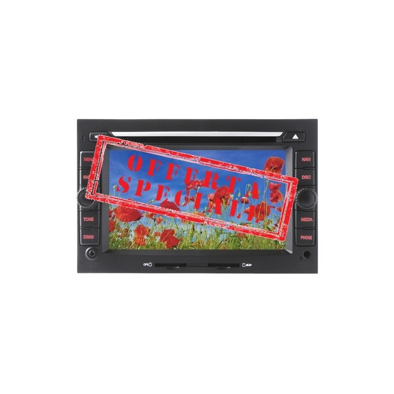 Peugeot Media Station TFT-LCD Navigation DVD Receiver Panel 7'' Peugeot
