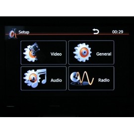 Phonocar Media Station TFT-LCD Navigation DVD Receiver panel 7'' Audi A4 2001 ► 2008