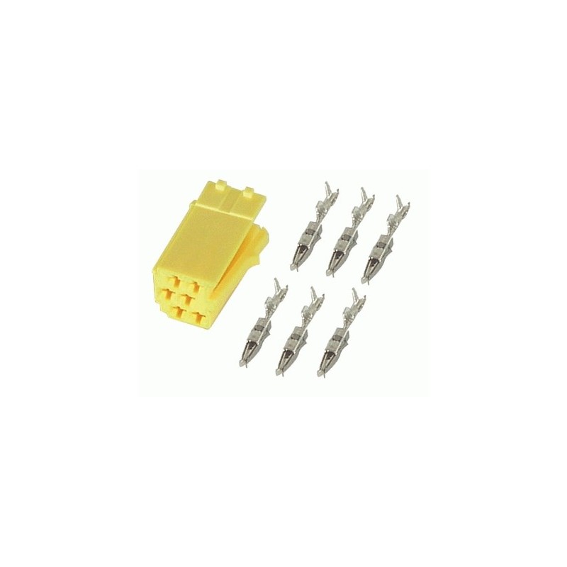 Connettore Mini-ISO Colore Giallo