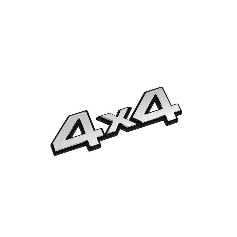 Emblema 3D cromato 4x4