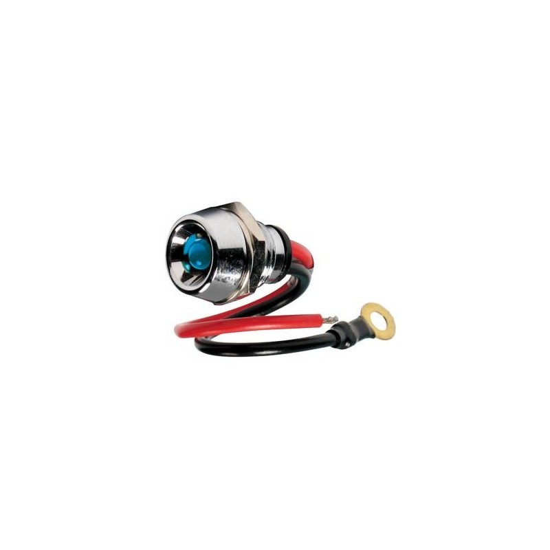 Spia a Led - 12V / 24V- Blu Spia a Led - 12V / 24V- Blu