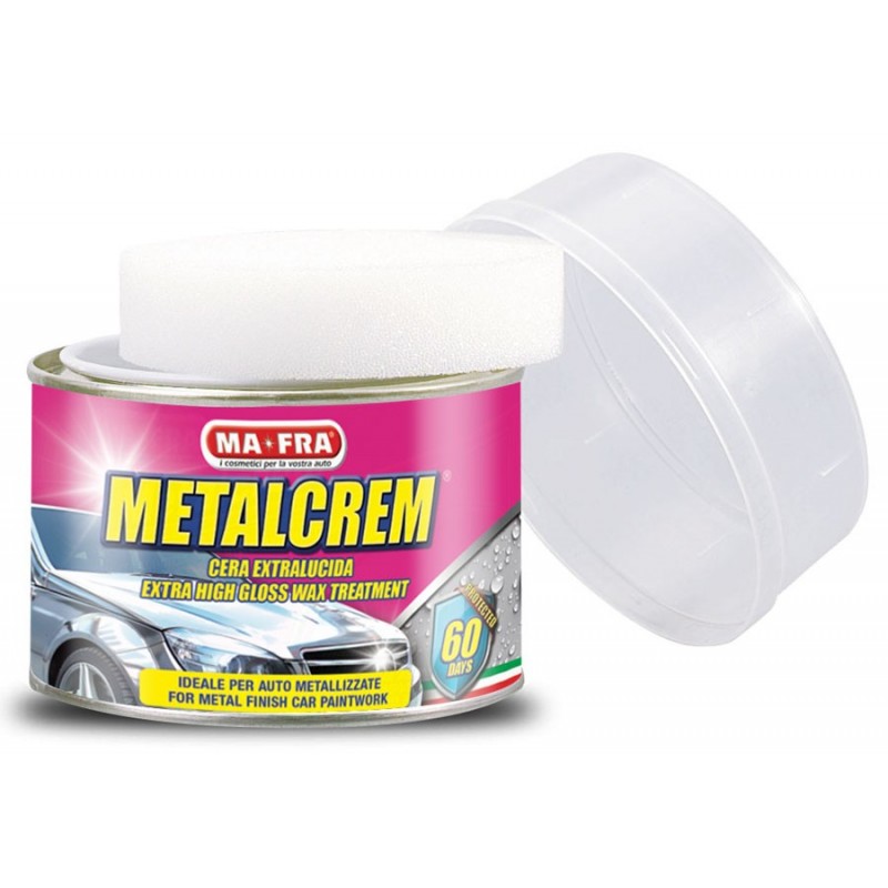 Crema Extralucida Metalcrem per auto metallizzate 250ML Crema Extralucida Metalcrem per auto metallizzate 250ML