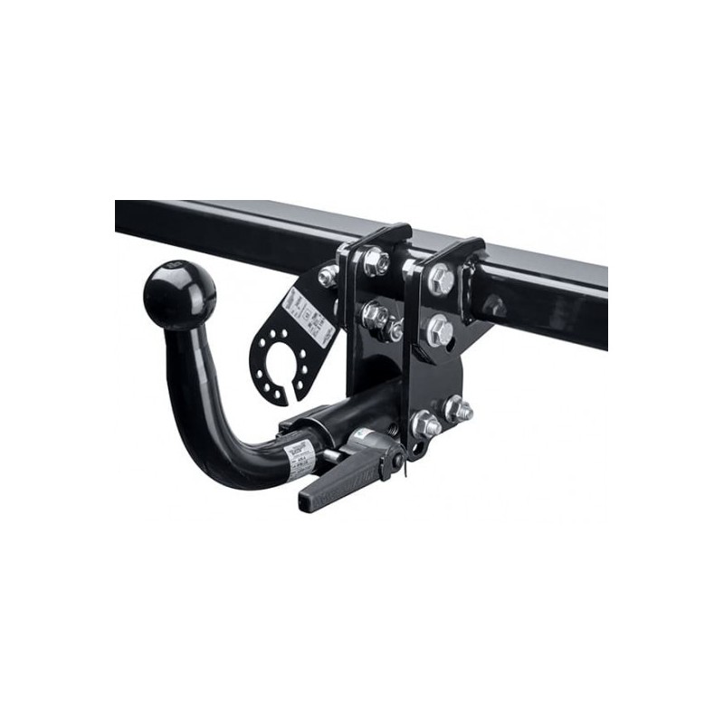 Gancio Traino Estraibile UMBRA RIMORCHI Fiat Ducato-Peugeot Boxer-Citroen Jumper (CASSONE)