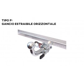 Gancio Traino Estraibile GALIA Fiat Sedici - Suzuki SX4