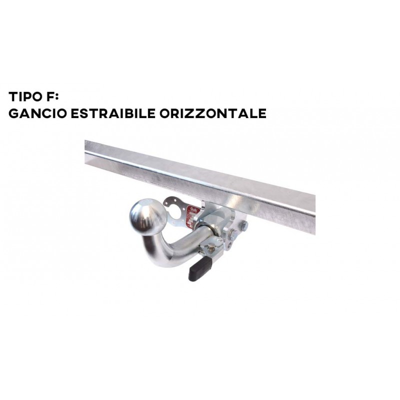 Gancio Traino Estraibile GALIA Fiat Sedici - Suzuki SX4 Gancio Traino Estraibile GALIA Fiat Sedici - Suzuki SX4