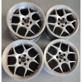 Kit 4 Cerchi in Lega Usati Doppia Misura STILAUTO Diametro 16" 5x100-5x98