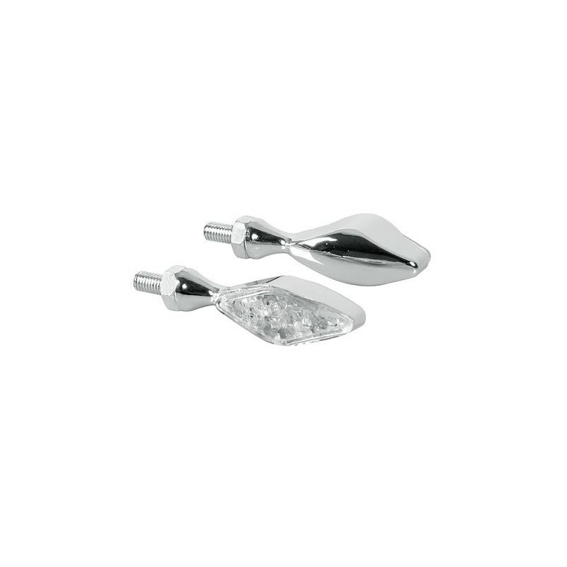 Storm, indicatori direzione a led - 12V LED - Cromo