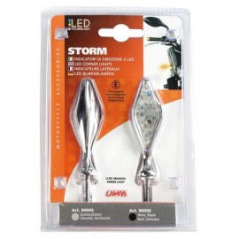 Storm, indicatori direzione a led - 12V LED - Cromo