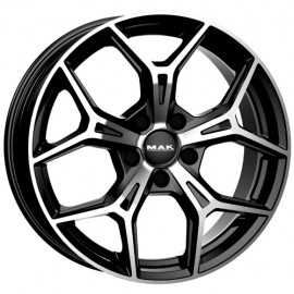 Cerchio in Lega MAK EPICA 17x7 5x108 ET50 Black Mirror Cerchio in Lega MAK EPICA 17x7 5x108 ET50 Black Mirror