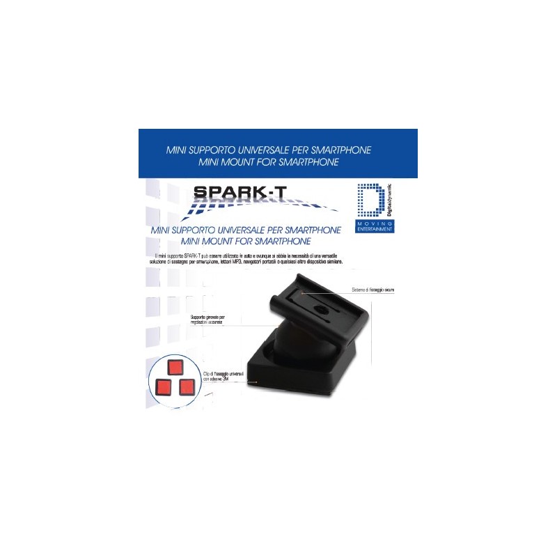 Supporto universale mini per smartphone Spark-T