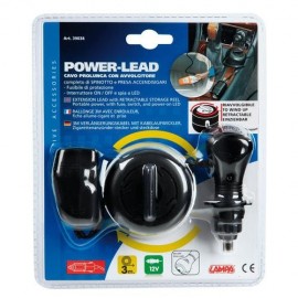 Power-Lead, presa corrente con prolunga e avvolgitore - 12V
