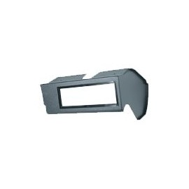 Mascherina con foro ISO colore grigio Fiat Panda ► 2003