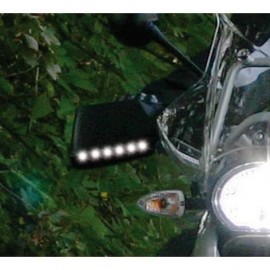 EP-Strips, fondo nero, 12V - 24 Led - 2x50 cm - Bianco