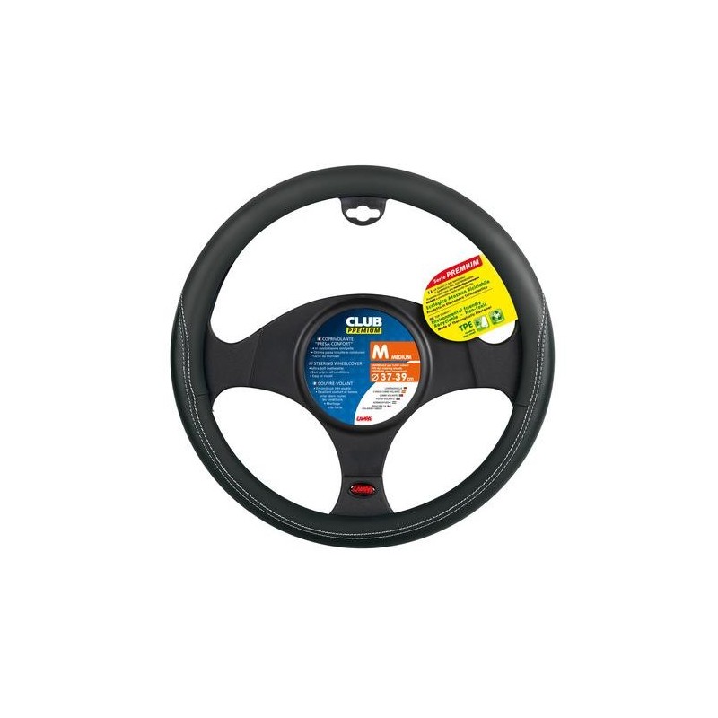 Club, coprivolante in TPE - M - Ø 37 / 39 cm - Nero Club, coprivolante in TPE - M - Ø 37 / 39 cm - Nero
